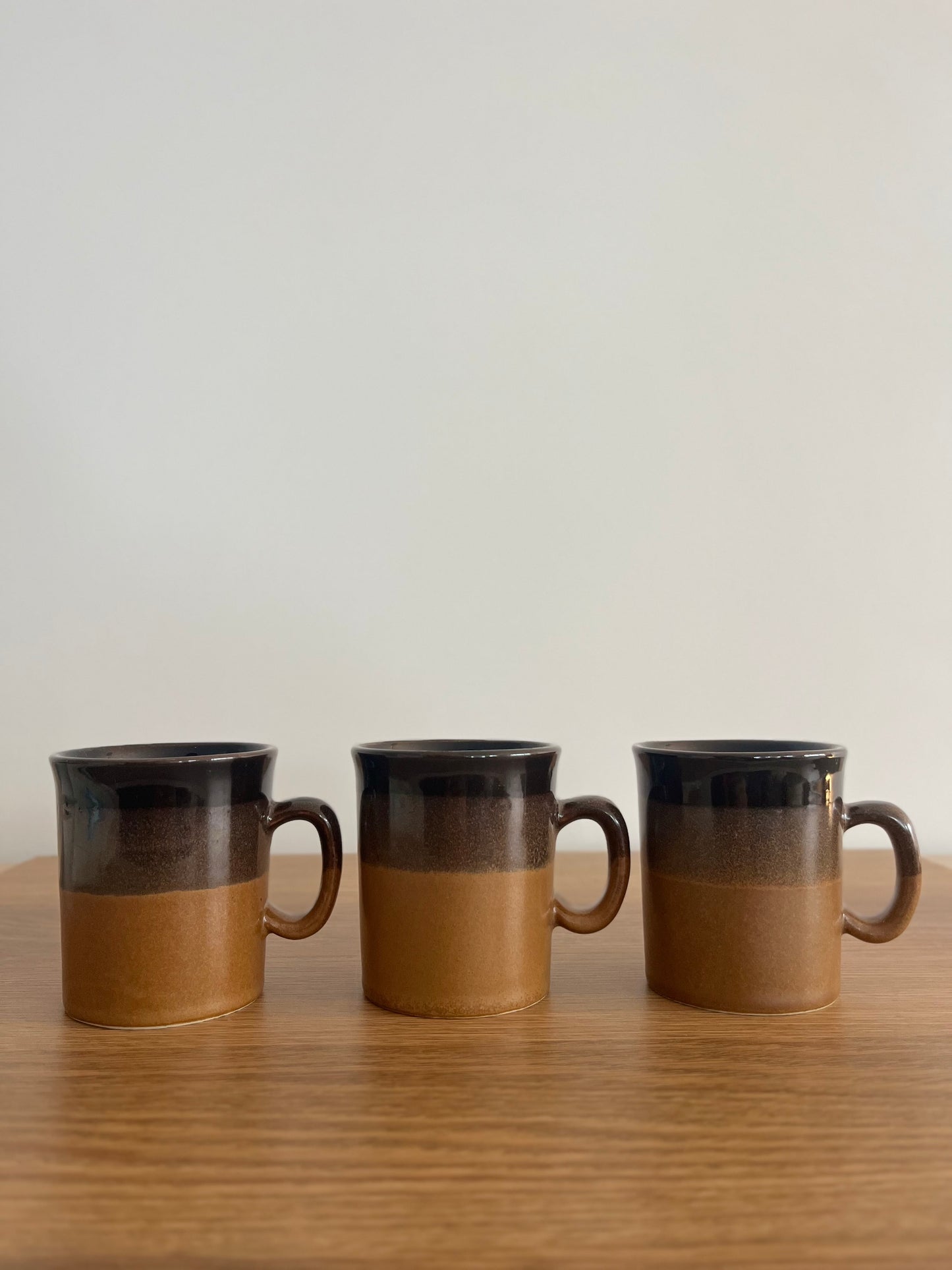 1980s Bristile Stoneware Mugs (Set of 3)